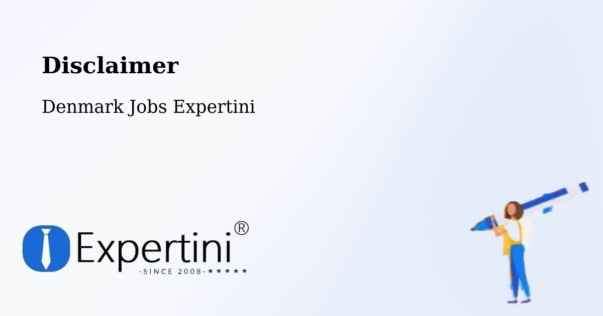 Disclaimer – Helsingør - Denmark Jobs Expertini
